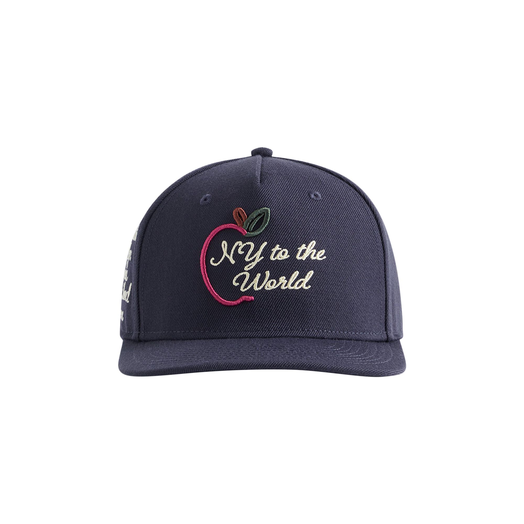 Pre-owned Kith New York To The World Snapback 'nocturnal' | Blue | Men's Size Onesize