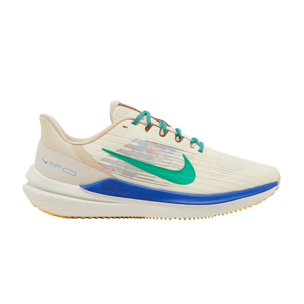 NIKE AIR WINFLO 9 PREMIUM 'COCONUT MILK STADIUM GREEN'