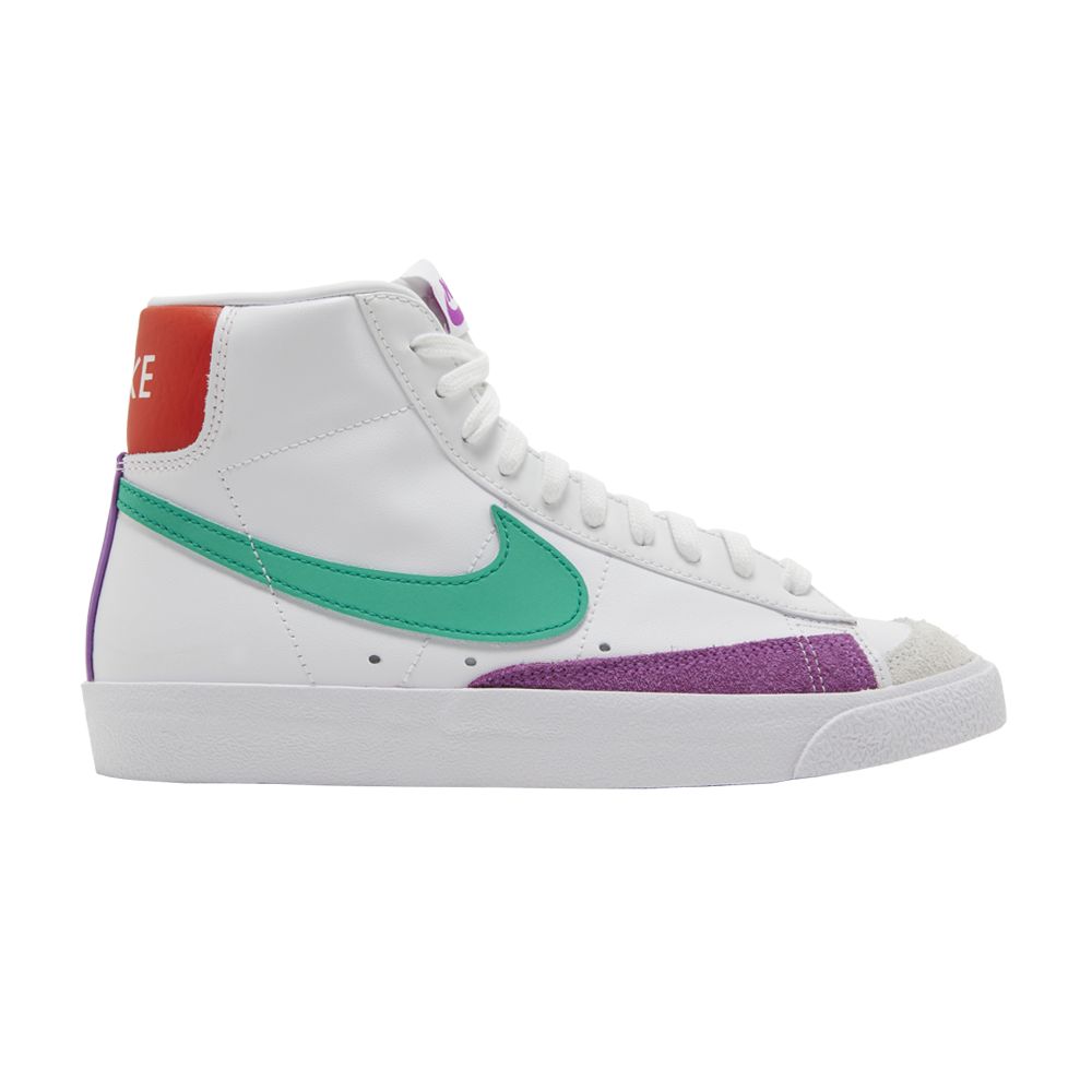 Pre-owned Nike Wmns Blazer Mid '77 Vintage 'white Green Fuchsia'