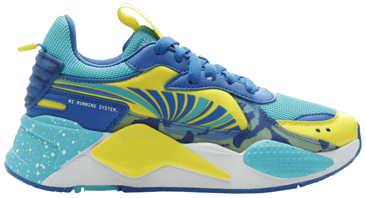 Puma RS X Hard Drive Jr Blue Yellow