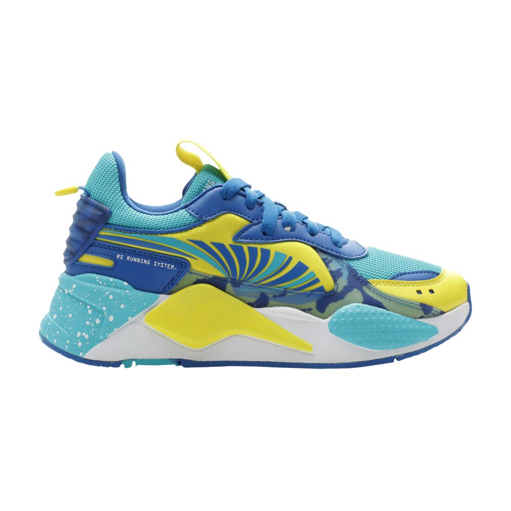 Puma RS-X Hard Drive Jr 'Blue Yellow' | Kid's Size 6.5 - 385214-02