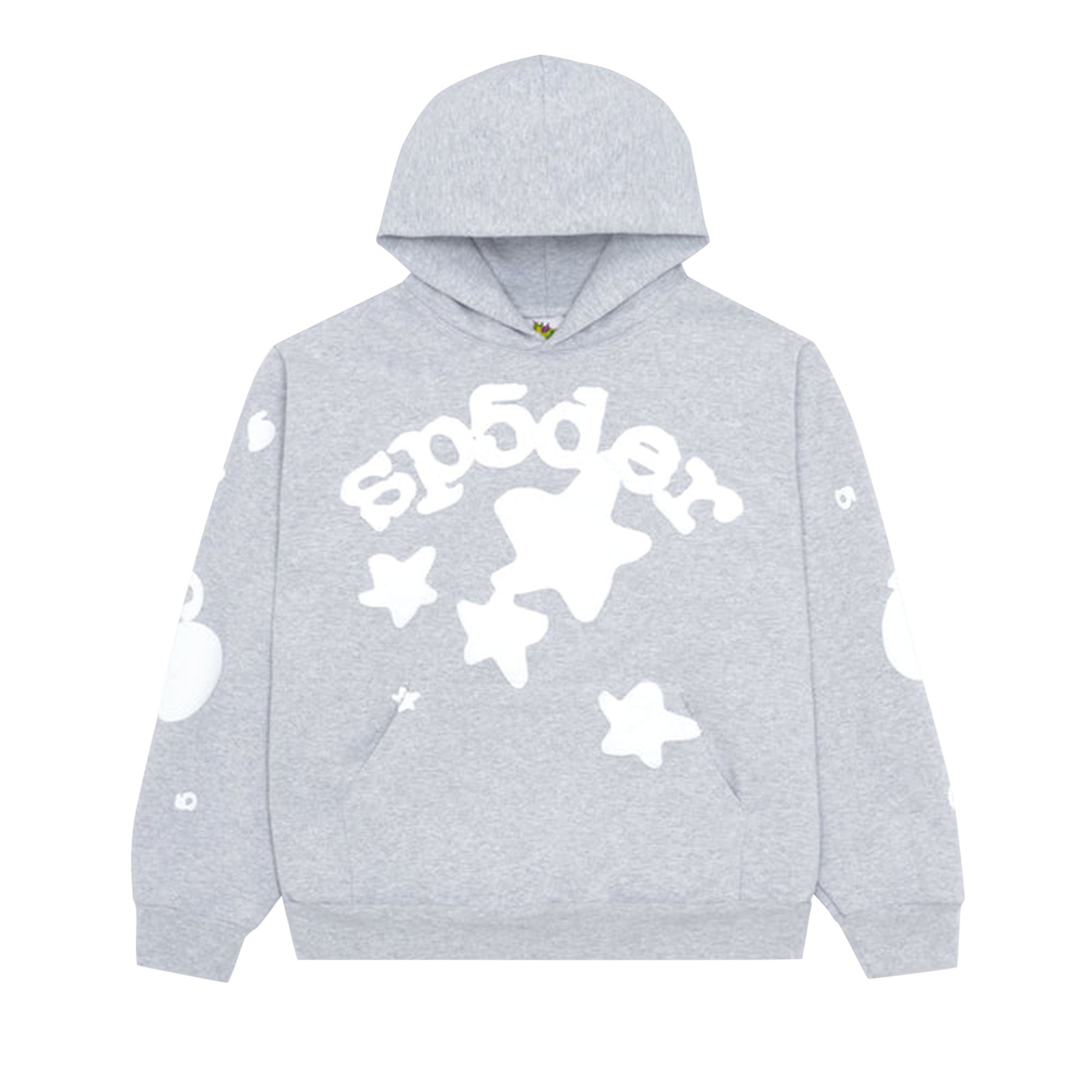 Pre-owned Sp5der Beluga Hoodie 'grey'