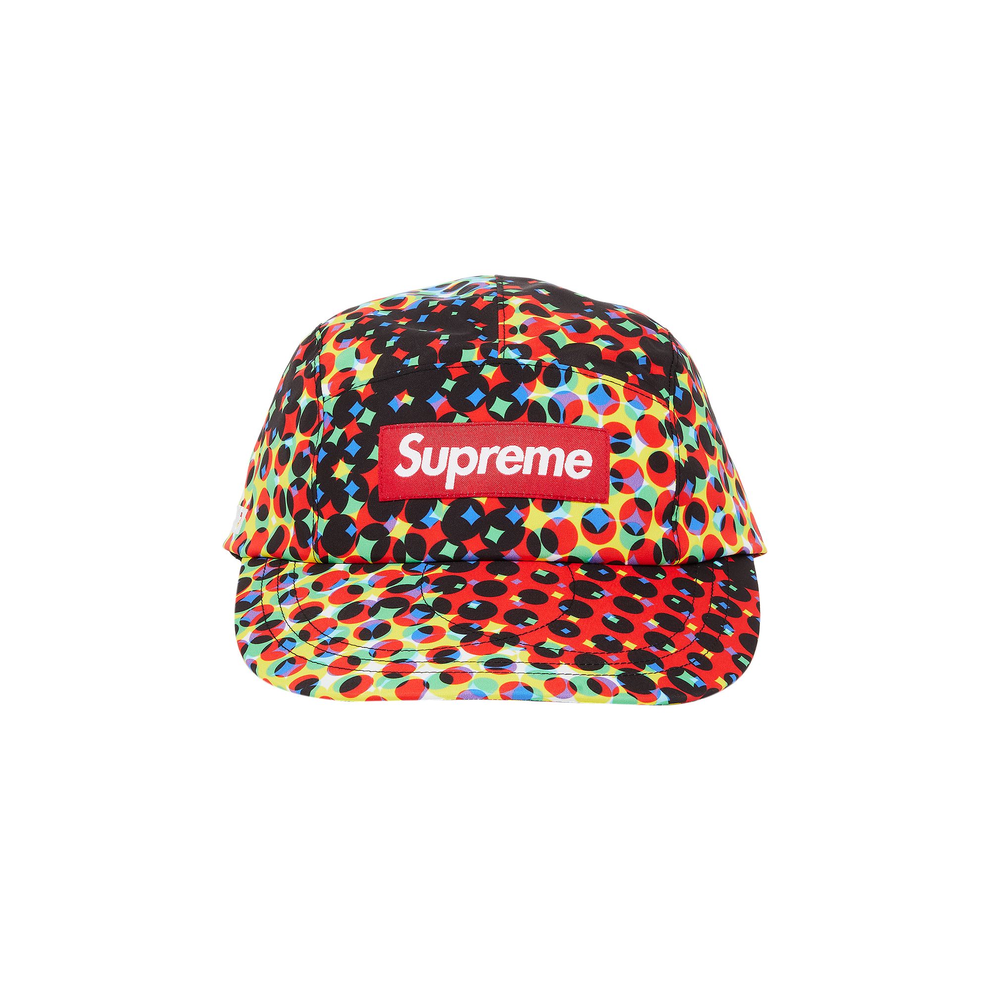 Pre-owned Supreme Gore-tex Paclite Long Bill Camp Cap 'multicolor' In Multi-color