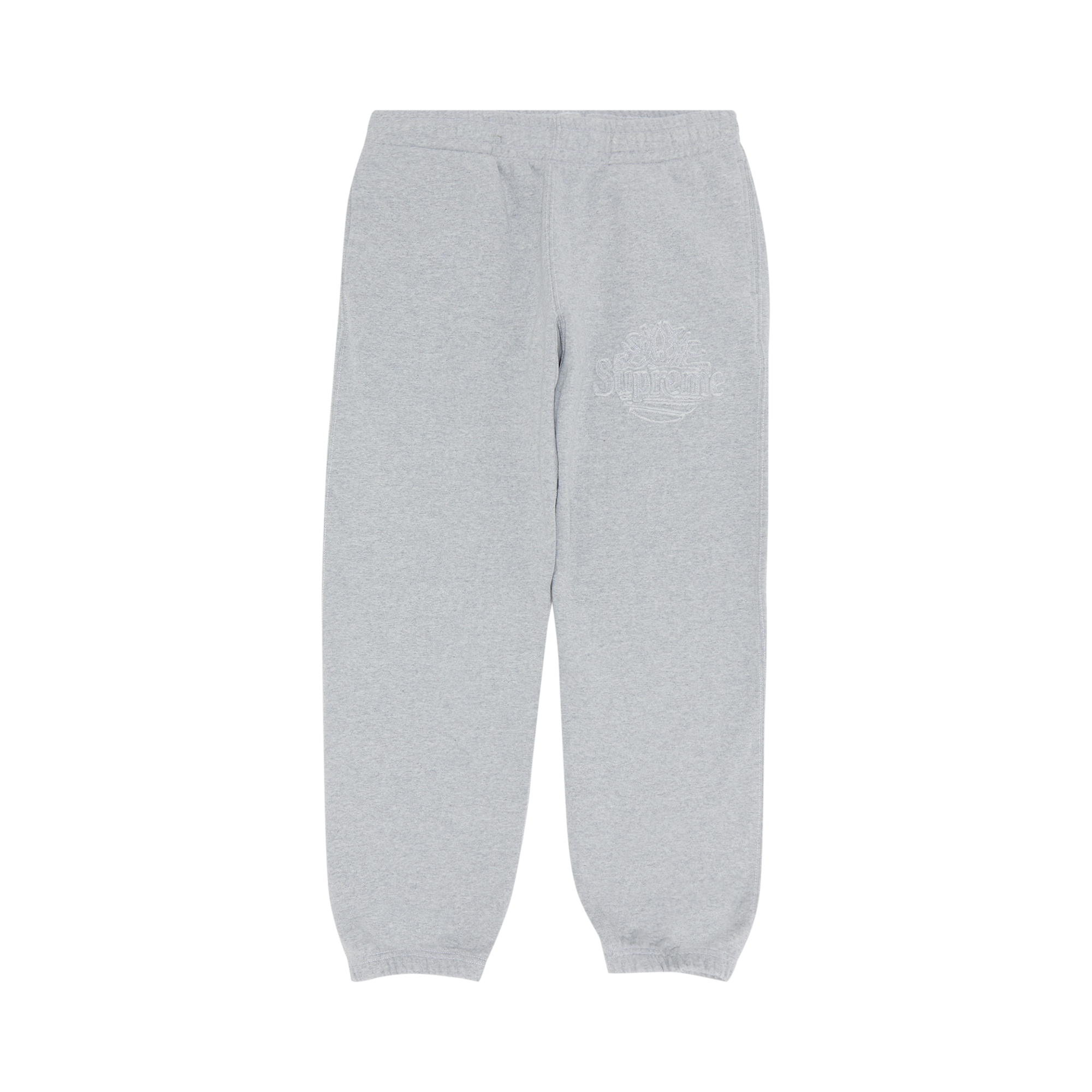 Pre-owned Supreme X Timberland Sweatpant 'heather Grey'