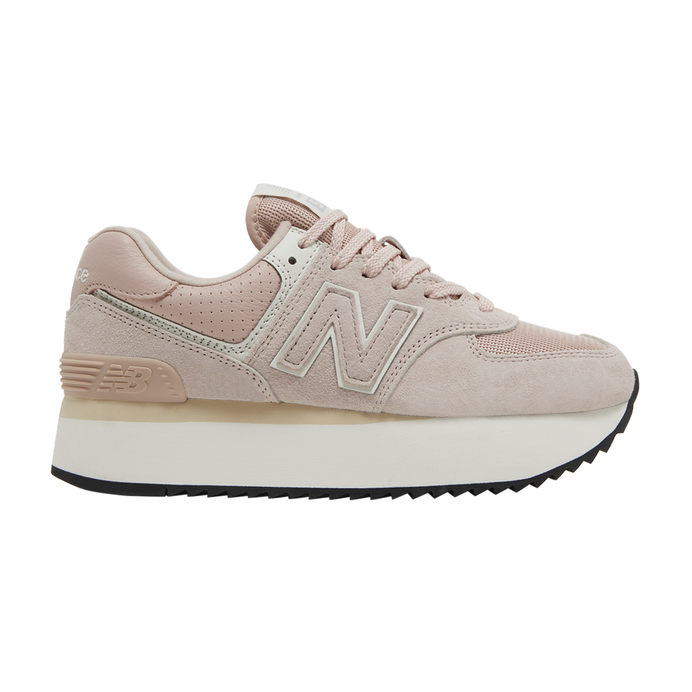 Pre-owned New Balance Wmns 574+ 'pink'