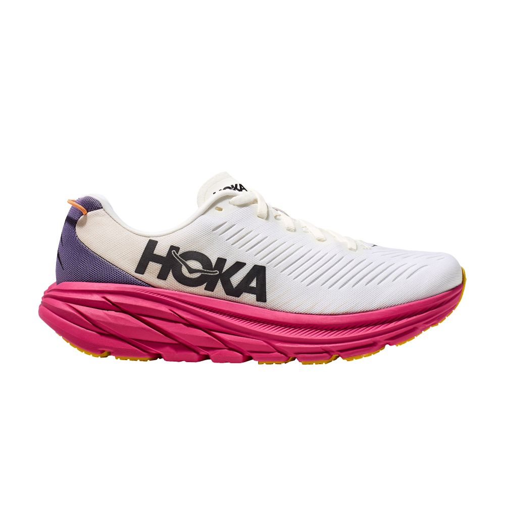 Pre-owned Hoka One One Wmns Rincon 3 'eggnog Pink' In White