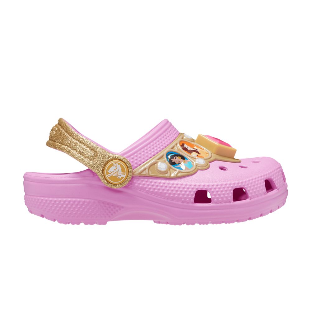 Pre-owned Crocs Disney X Classic Clog Kids 'disney Princesses' | Pink | Kid's Size 8