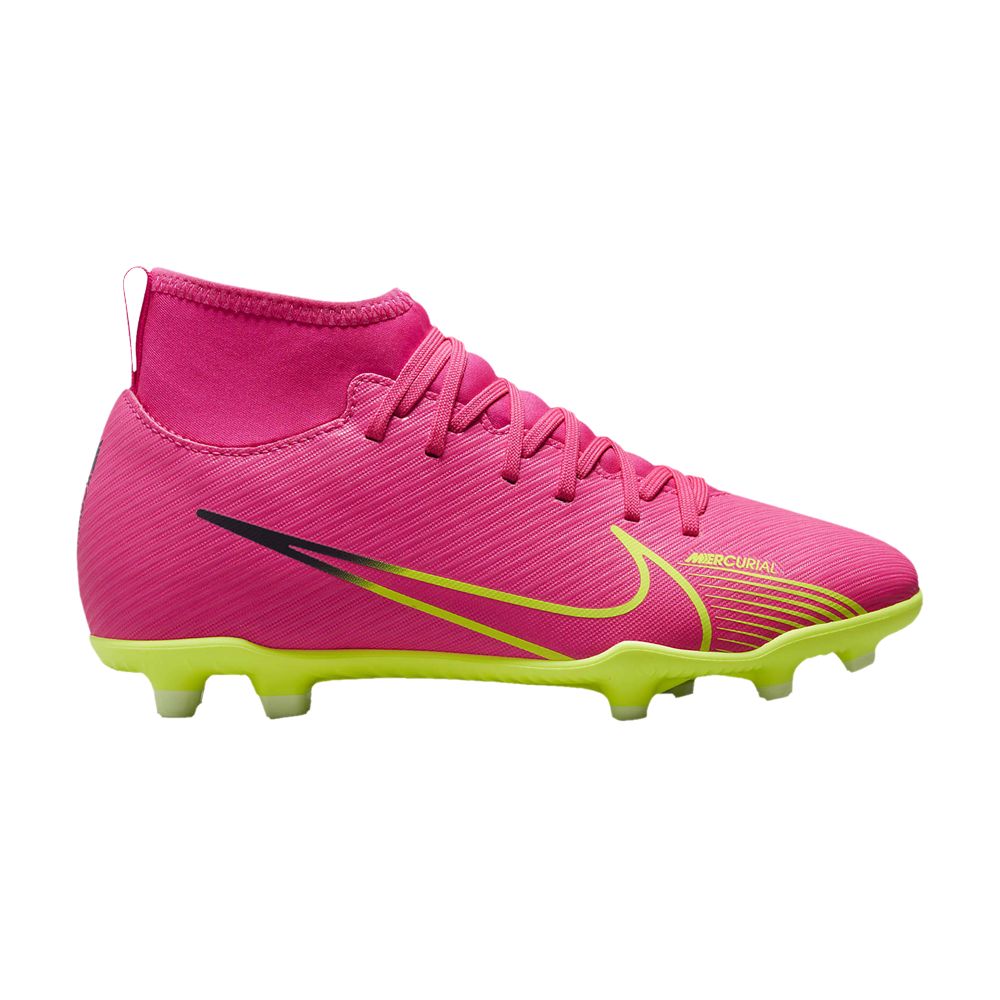 Pre-owned Nike Mercurial Superfly 9 Club Fg Mg Gs 'luminous Pack' | Pink | Kid's Size 4.5
