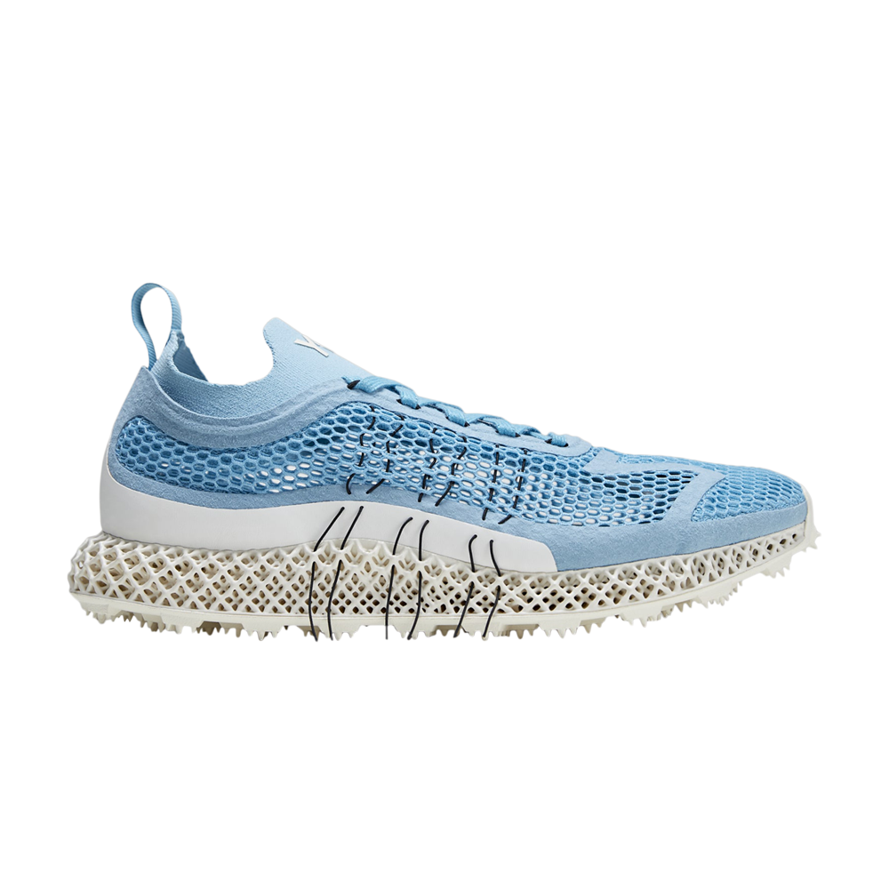 Pre-owned Adidas Originals Y-3 Runner 4d Halo 'blue Off White'