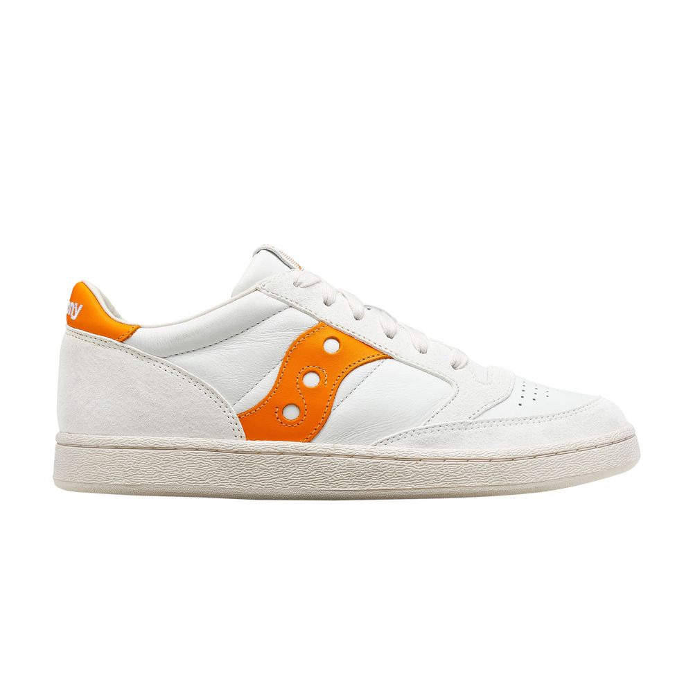 Pre-owned Saucony Jazz Court Premium 'white Orange'