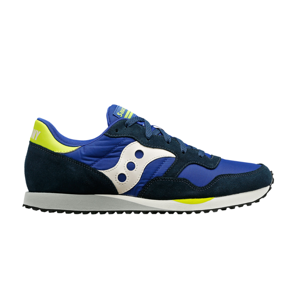 Pre-owned Saucony Dxn Trainer 'blue Lime'