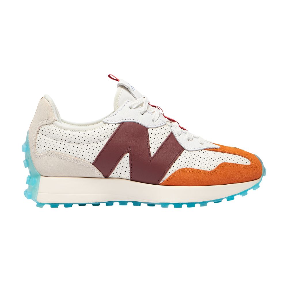 Pre-owned New Balance Dejounte Murray X Wmns 327 'heat Up - Beige' In Cream