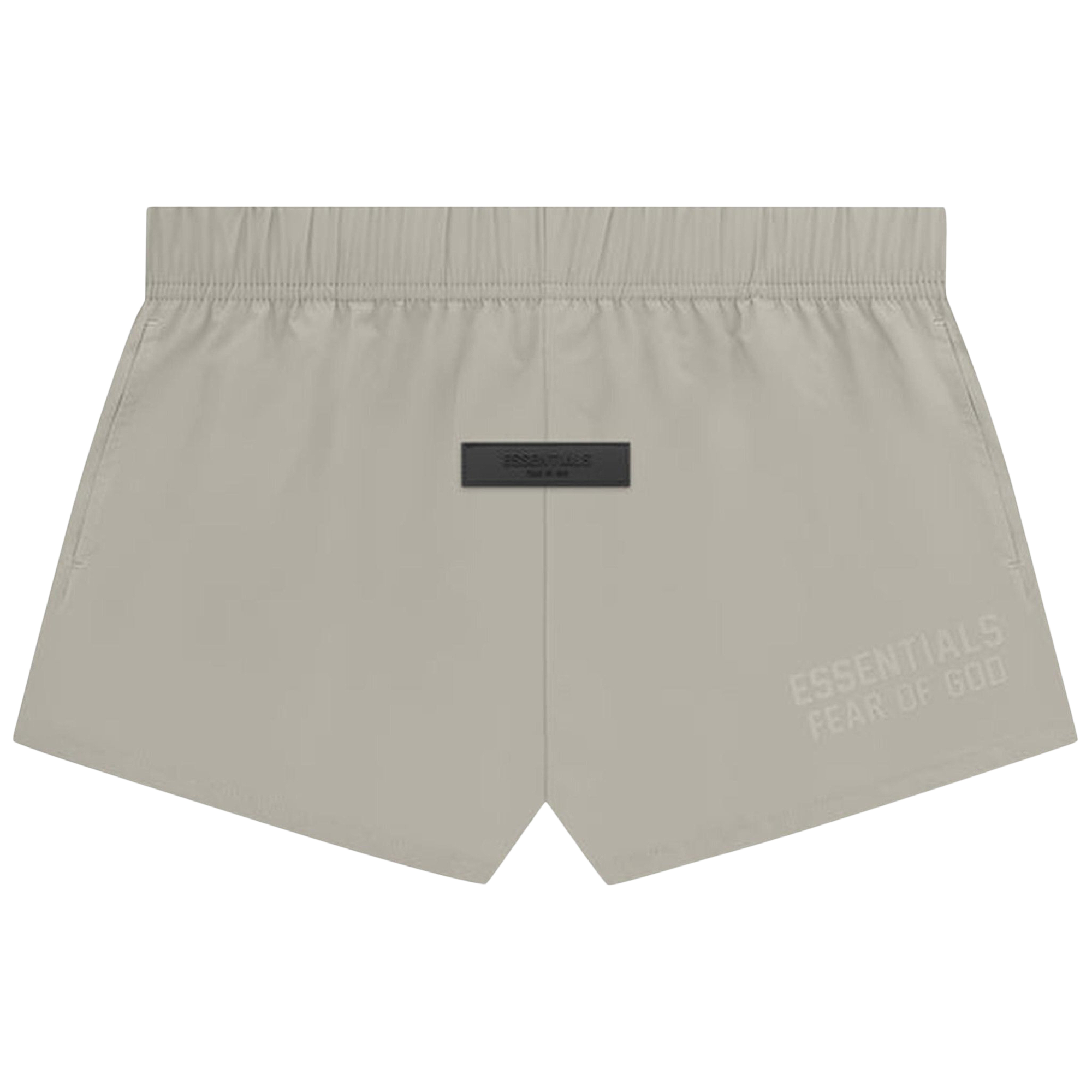 Pre-owned Essentials Fear Of God  Running Nylon Short 'seal' In Grey