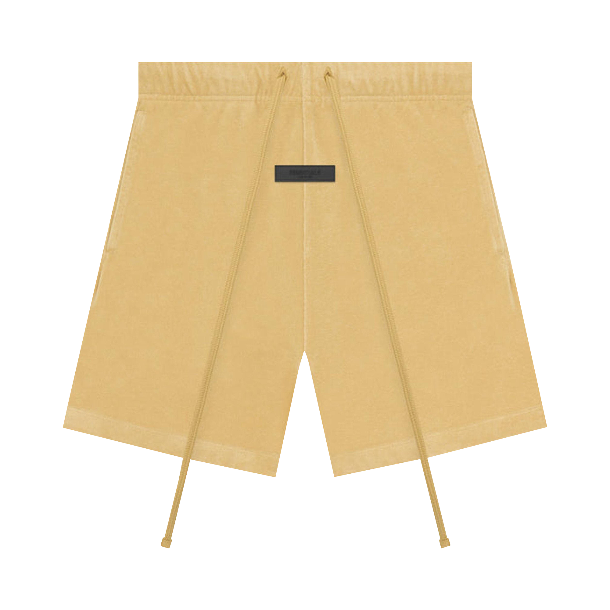 Pre-owned Essentials Fear Of God  Terry Short 'light Tuscan' In Yellow