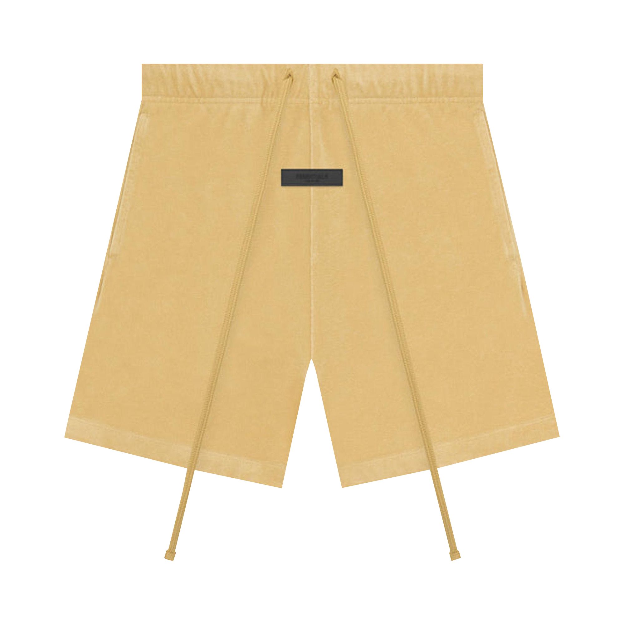 Pre-owned Essentials Fear Of God  Terry Short 'light Tuscan' In Yellow