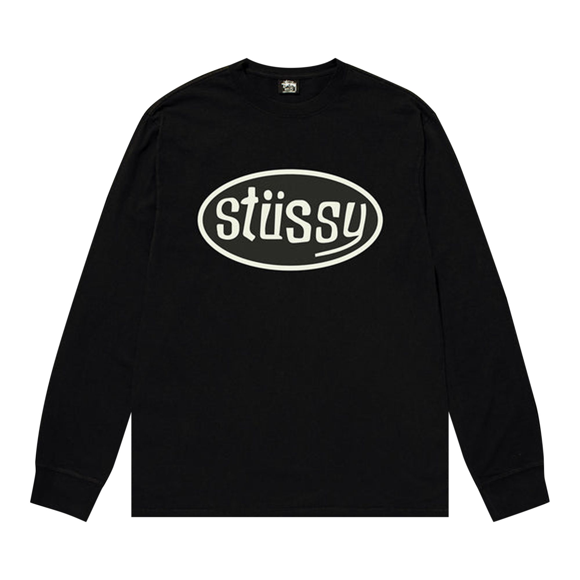 Stussy Pitstop Long-Sleeve Tee 'Black' | Men's Size 2XL