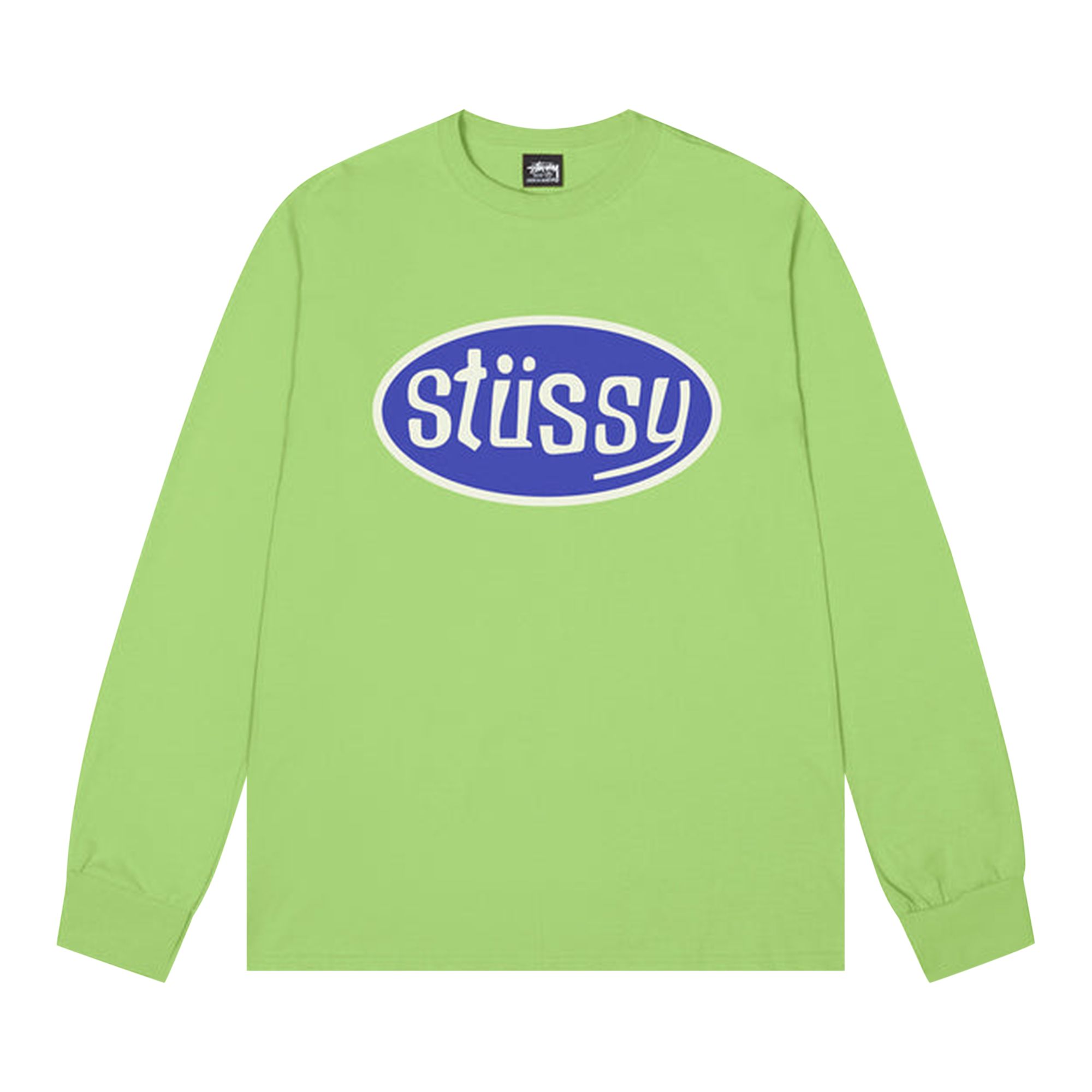 Stussy Pitstop Long-Sleeve Tee 'Tea' | Green | Men's Size L