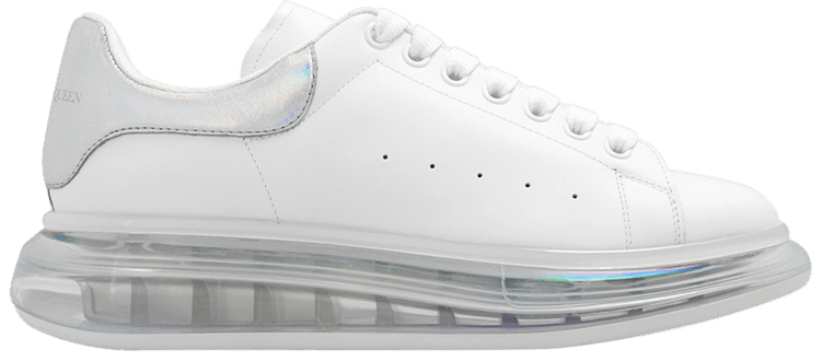 スニーカー Alexander McQueen Oversized Sneakers Clear Sole White Buy Alexander McQueen Oversized Sneaker 'Transparent Sole