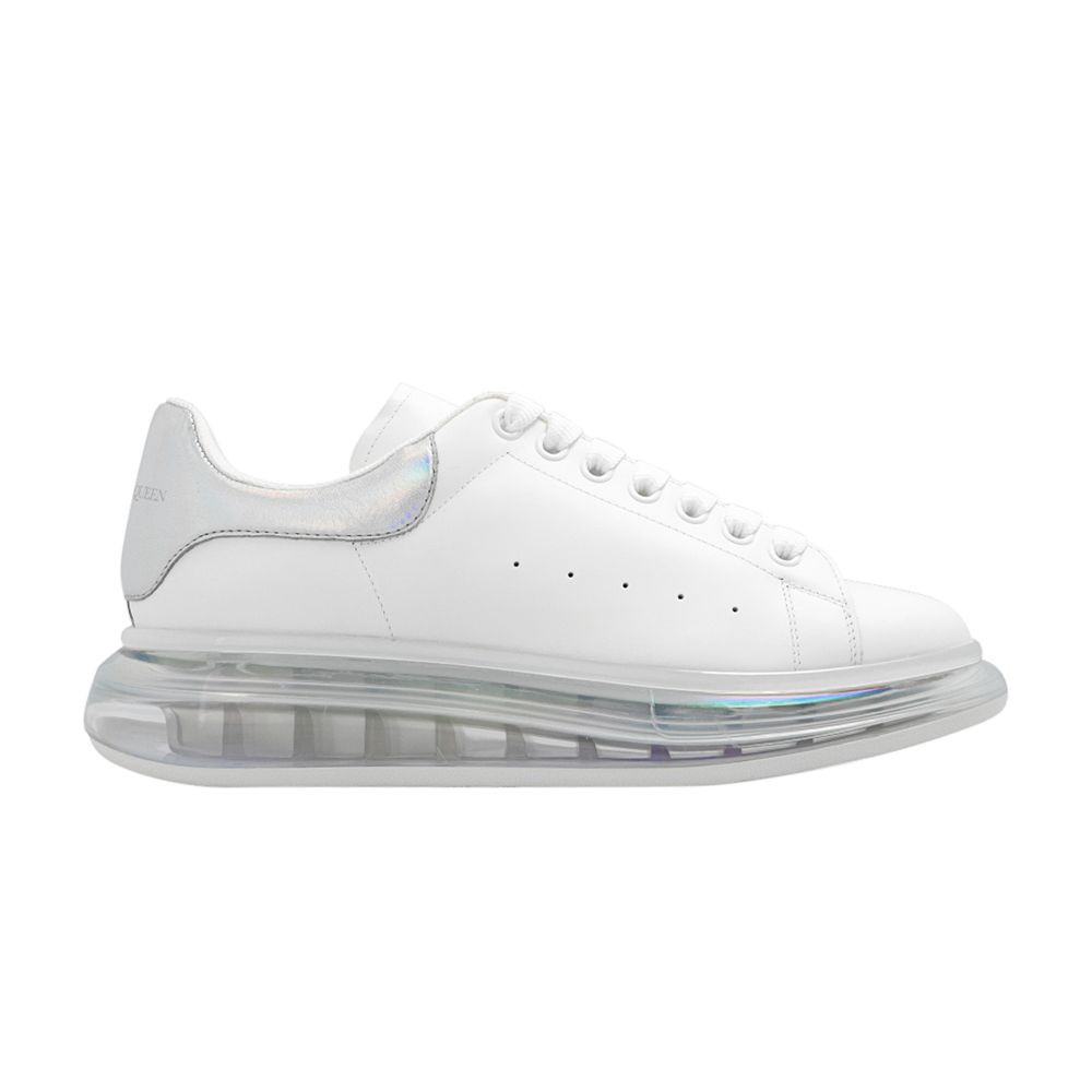 Pre-owned Alexander Mcqueen Oversized Sneaker 'transparent Sole - White Iridescent' | Men's