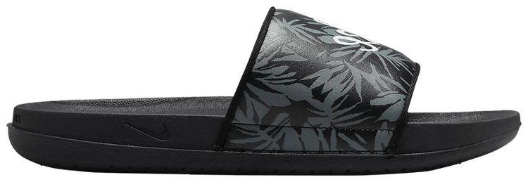 Buy Wmns Offcourt Slide Tropical Leaf Print DV8355 001 GOAT AU
