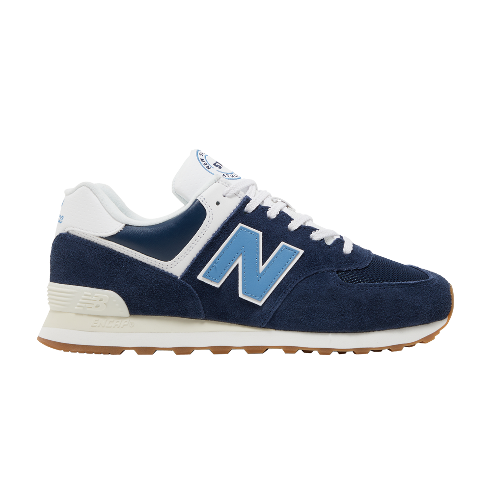 Pre-owned New Balance 574 'nb Athletics - Navy' In Blue