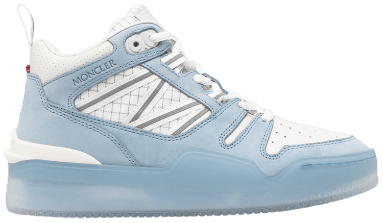 スニーカー MONCLER WOMEN Pivot Mid High-Top Sneakers Sky Blue Buy Moncler Wmns Pivot High 'Light Blue' - 4M001 50 M2554