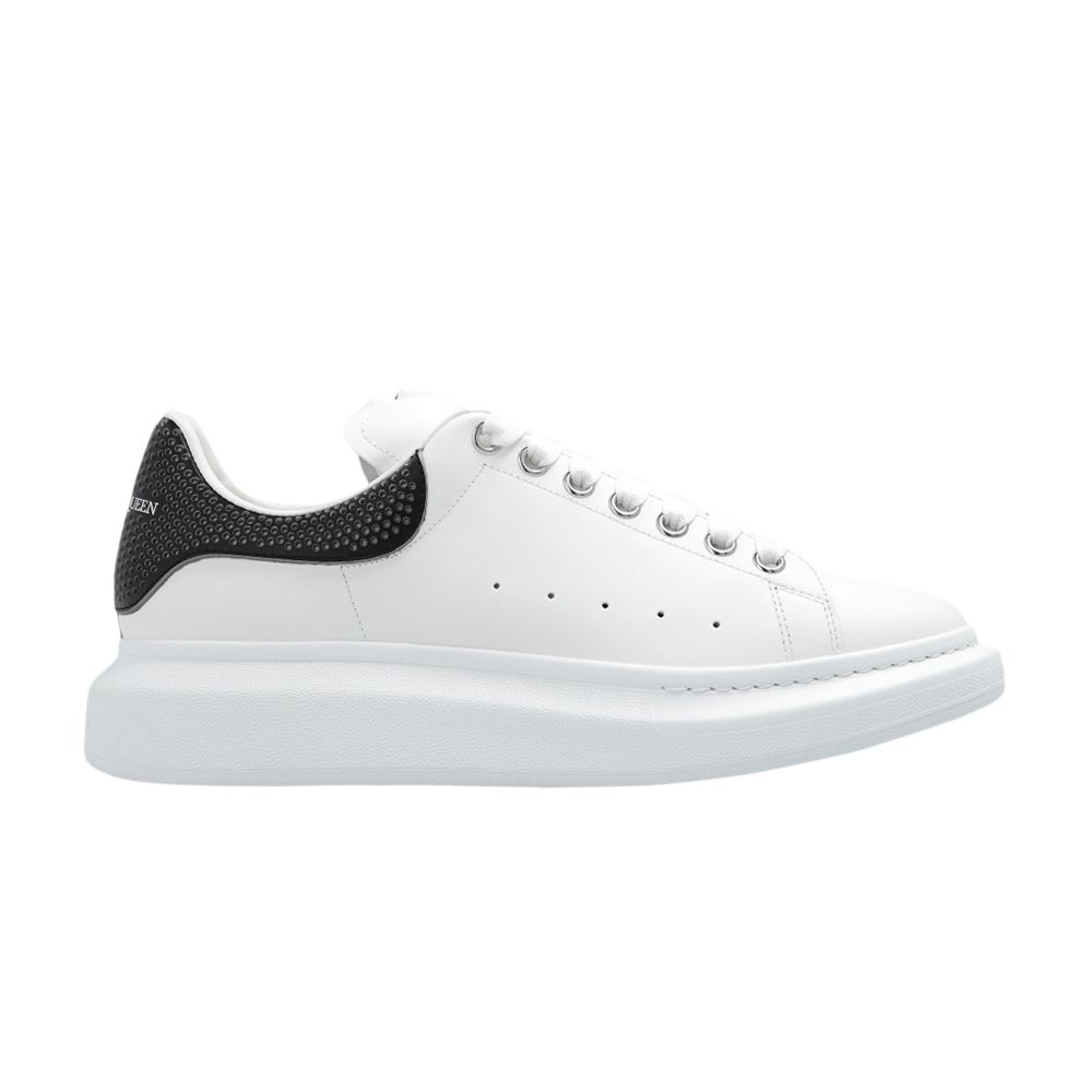 Pre-owned Alexander Mcqueen Oversized Sneaker 'white Black Perforated Heel' | Men's Size 41.