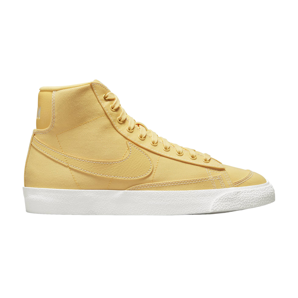 Pre-owned Nike Wmns Blazer Mid '77 Canvas 'topaz Gold'