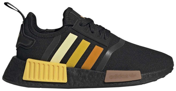 Adidas nmd r1 black and yellow store