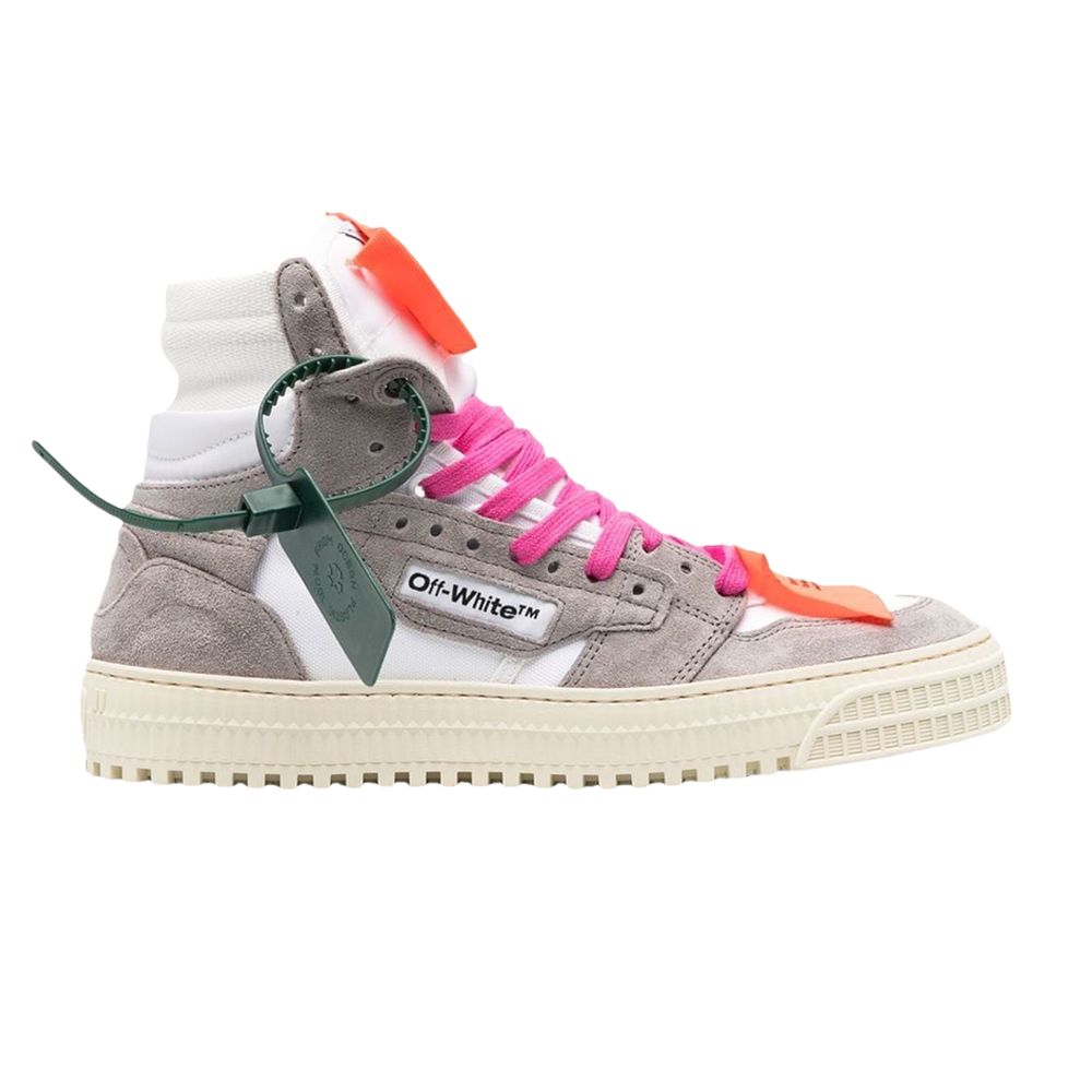 Pre-owned Off-white Wmns Off-court 3.0 High 'light Grey White' | Women's Size 38