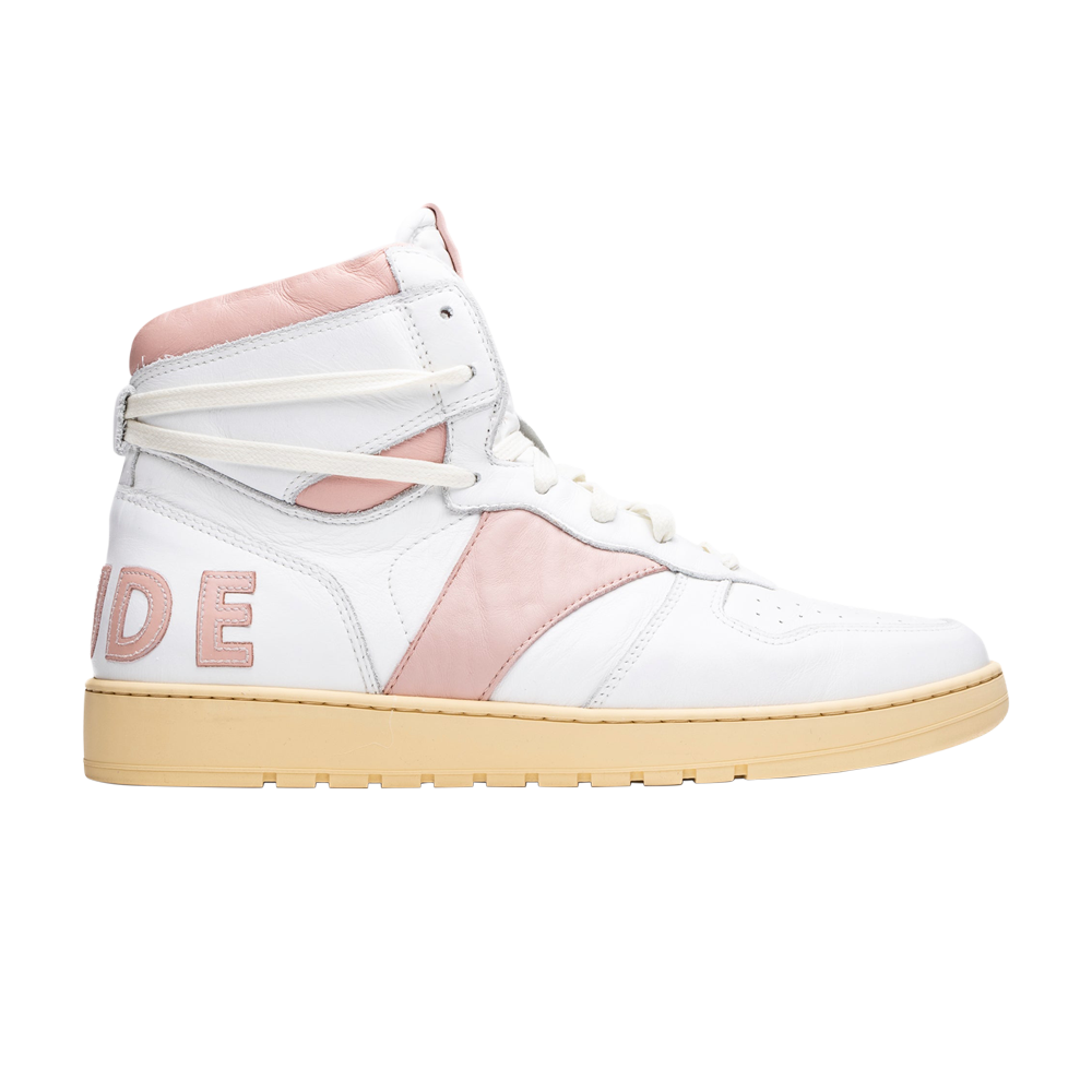Pre-owned Rhude Rhecess High 'white Dusty Pink'