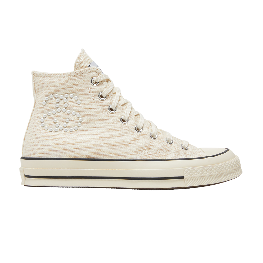 Pre-owned Converse Stussy X Chuck 70 High 'fossil' In Tan
