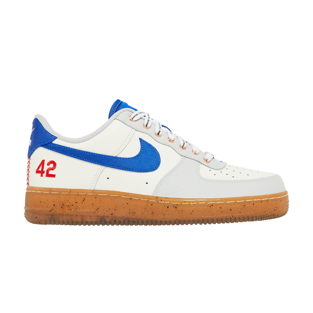 Pre-owned Nike Air Force 1 Low 'jackie Robinson' In White