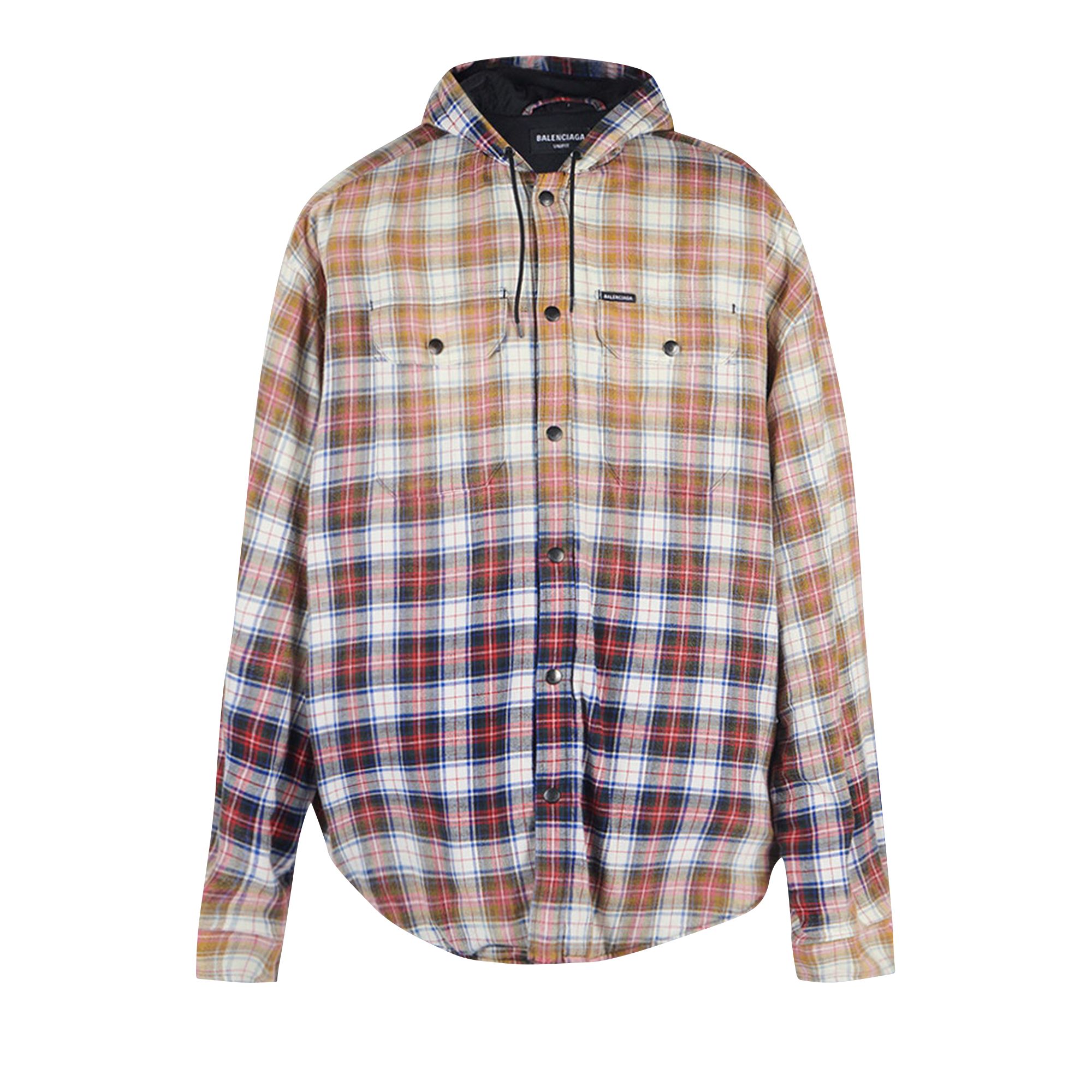 BALENCIAGA BALENCIAGA SHIRT 'WHITE/RED'