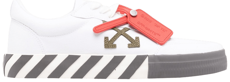 Off-White スニーカー LOW VULCANIZED OMIA085S23FAB002-0120 Buy Off-White Vulc Sneaker 'White Dark Grey