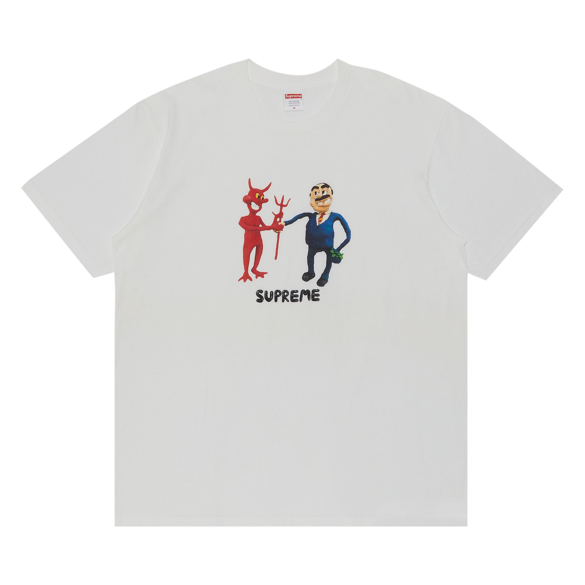 Supreme Business Tee 'White' | Men's Size M