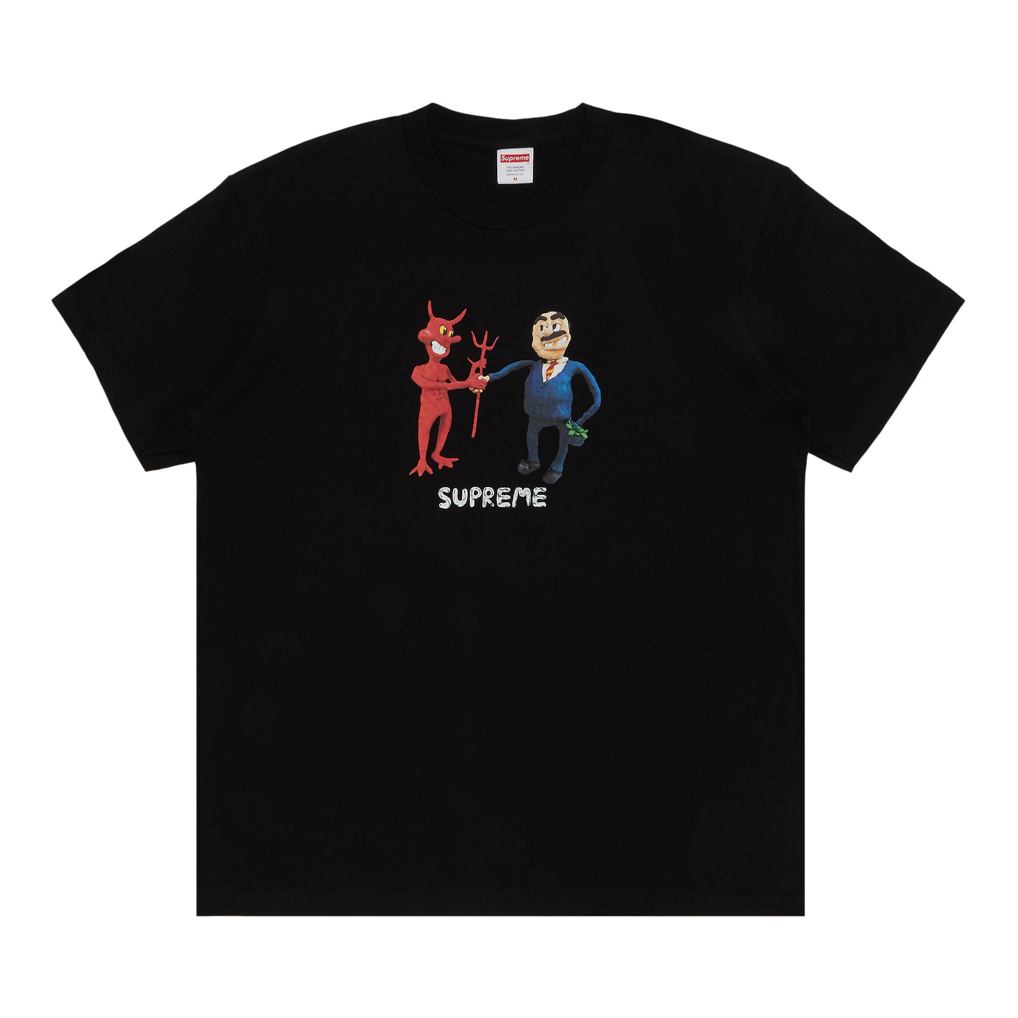 SUPREME SUPREME BUSINESS TEE 'BLACK'