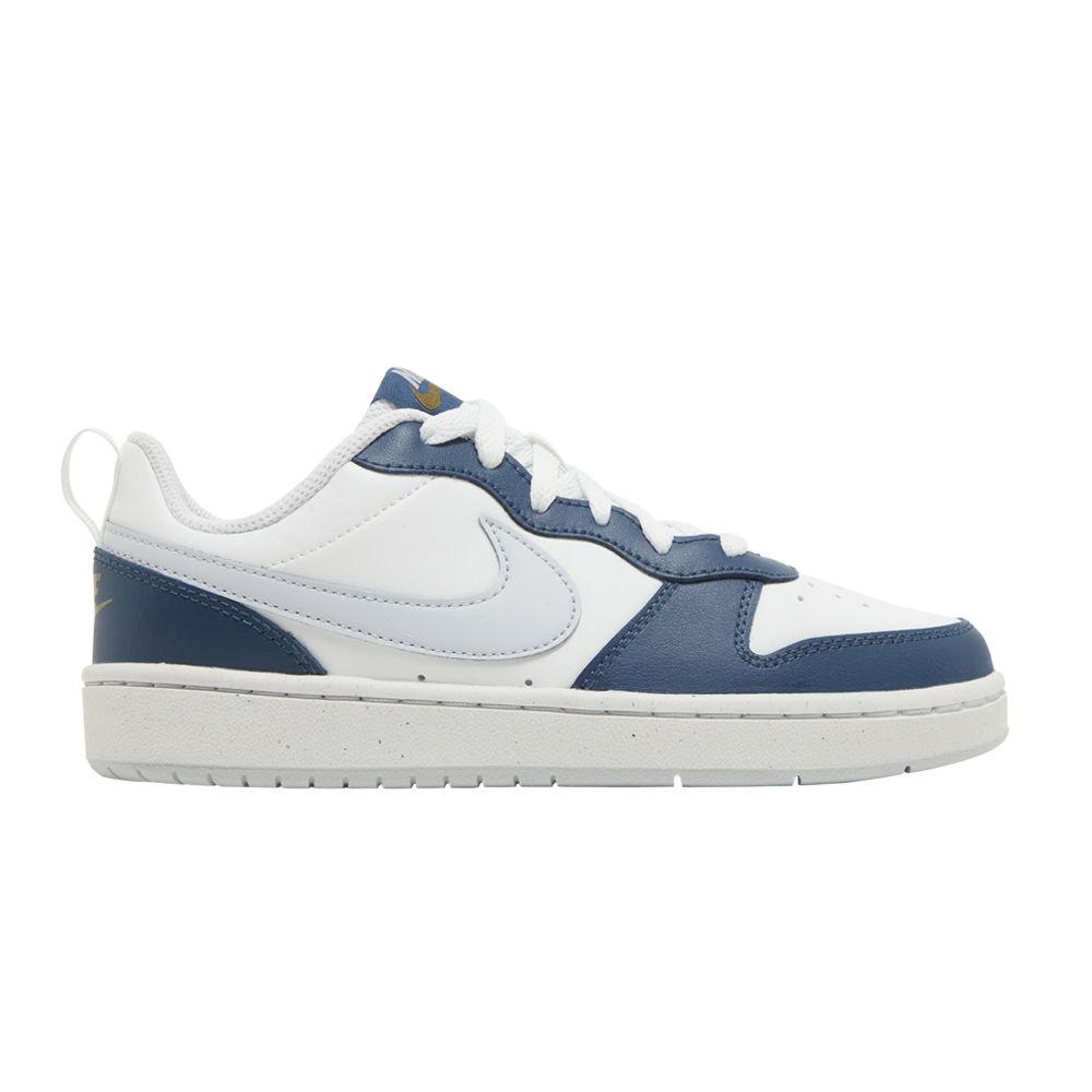 Pre-owned Nike Court Borough Low 2 Se Gs 'white Valerian Blue' | Kid's Size 4