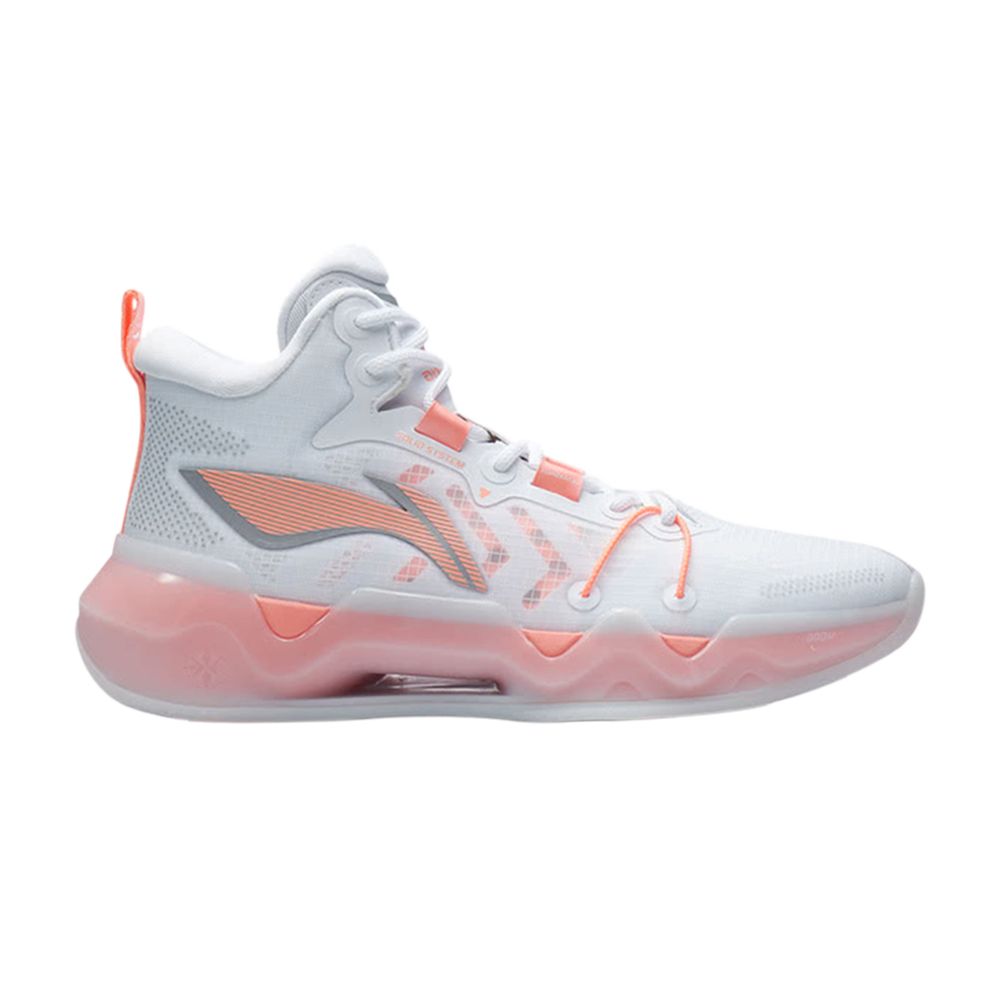 Pre-owned Li-ning Sharp Blade 2 'fluo Light Orange' In White