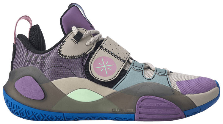 Li Ning Wade All City 8 Soft Purple Rainy Grey