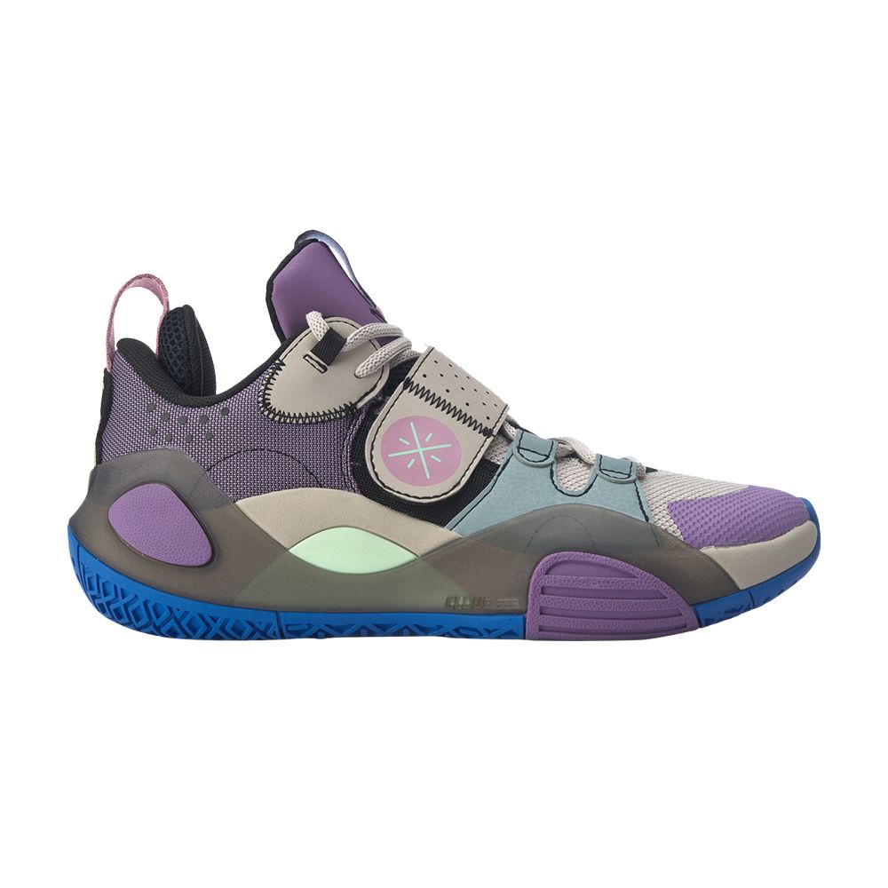 Pre-owned Li-ning Wade All City 8 'soft Purple Rainy Grey'