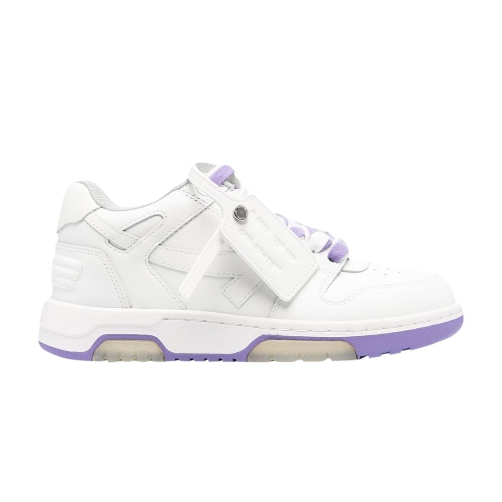 Pre-owned Off-white Wmns Out Of Office 'white Lilac Purple' | Women's Size 38