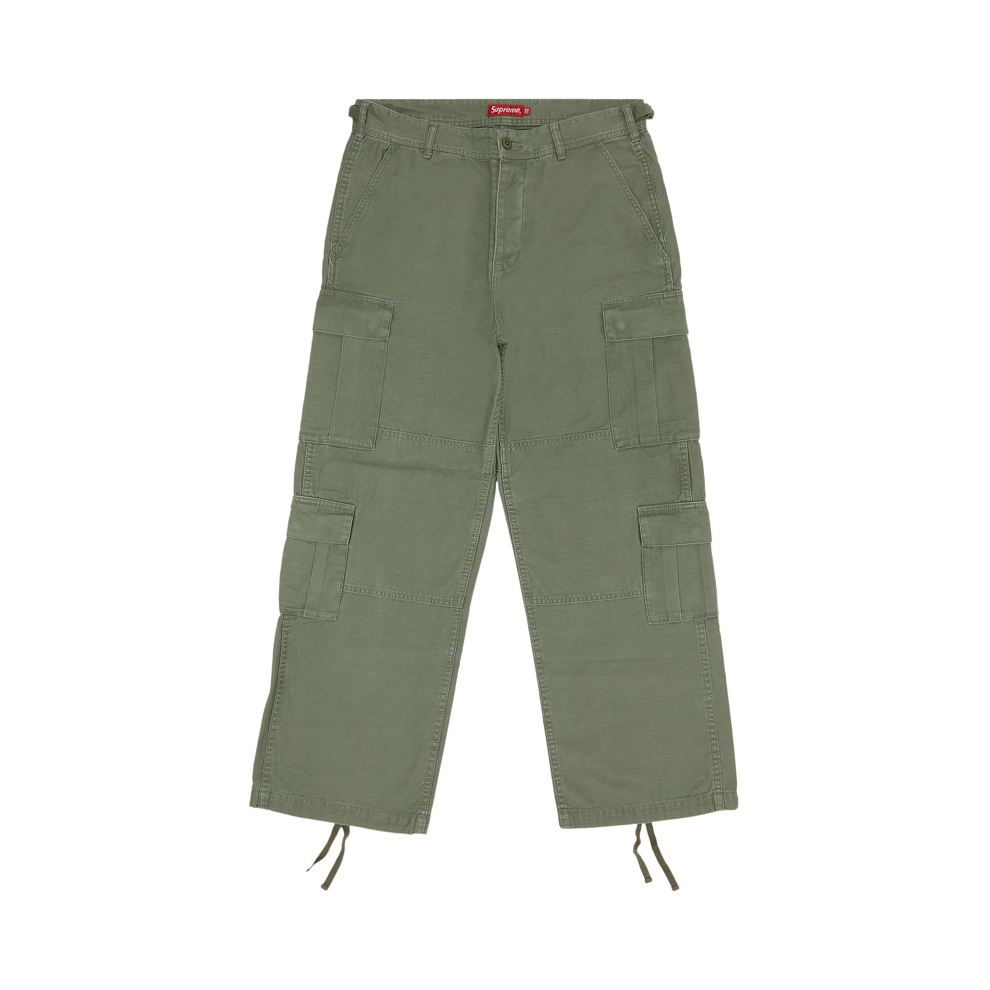 Pre-owned Supreme Cargo Pant 'olive' In Green