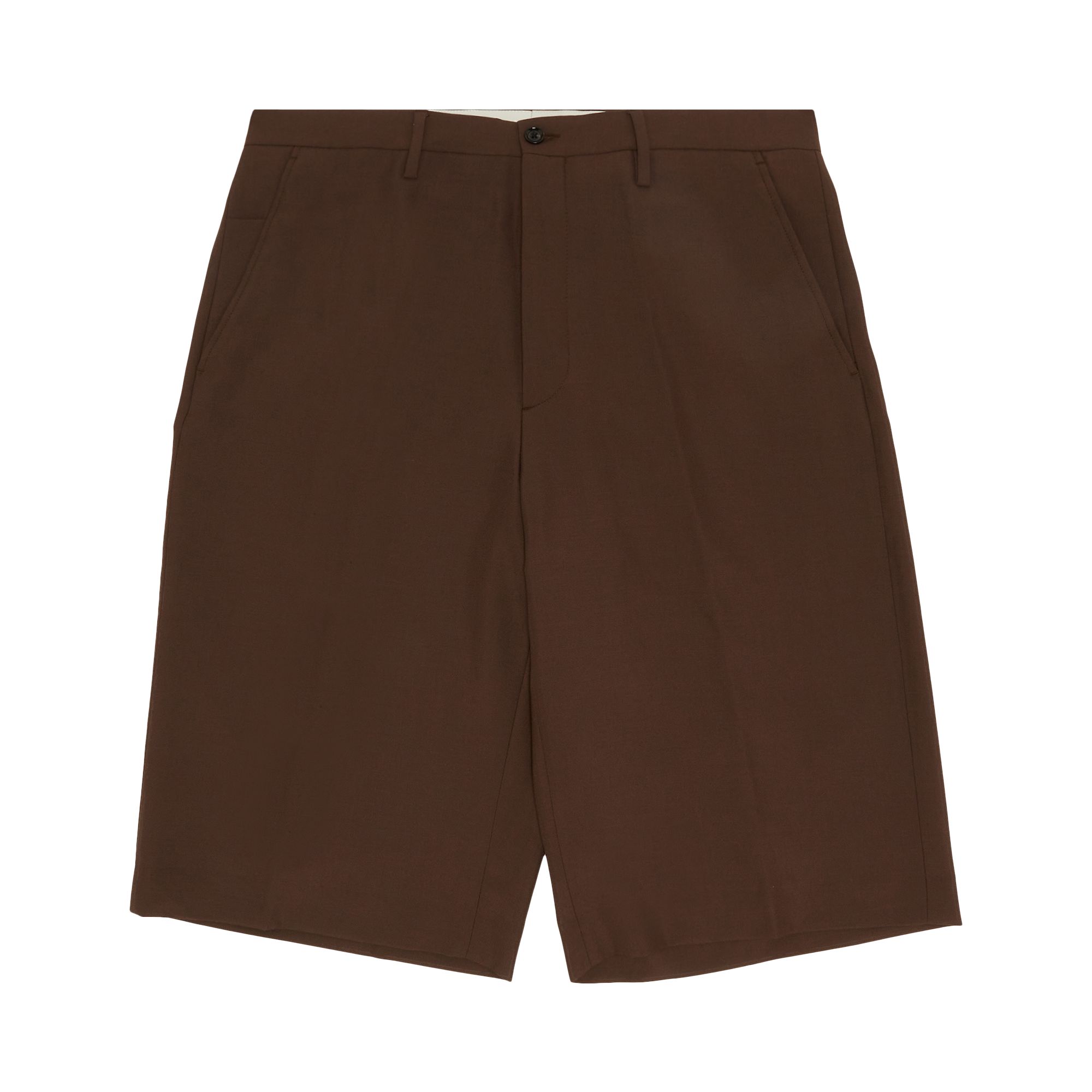Pre-owned Supreme Wool Trouser Short 'brown' | Men's Size 32