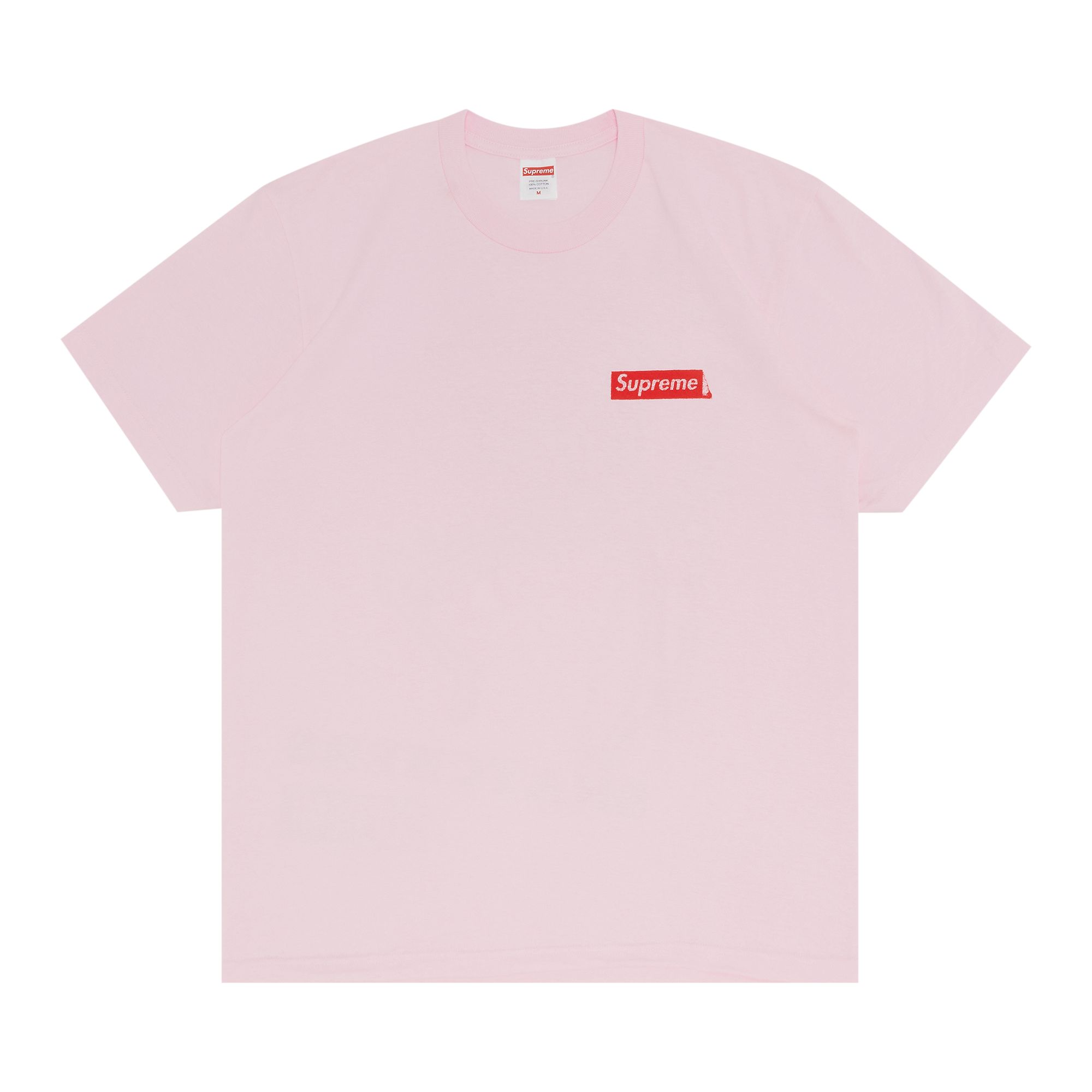 SUPREME SUPREME BODY SNATCHERS TEE 'LIGHT PINK'