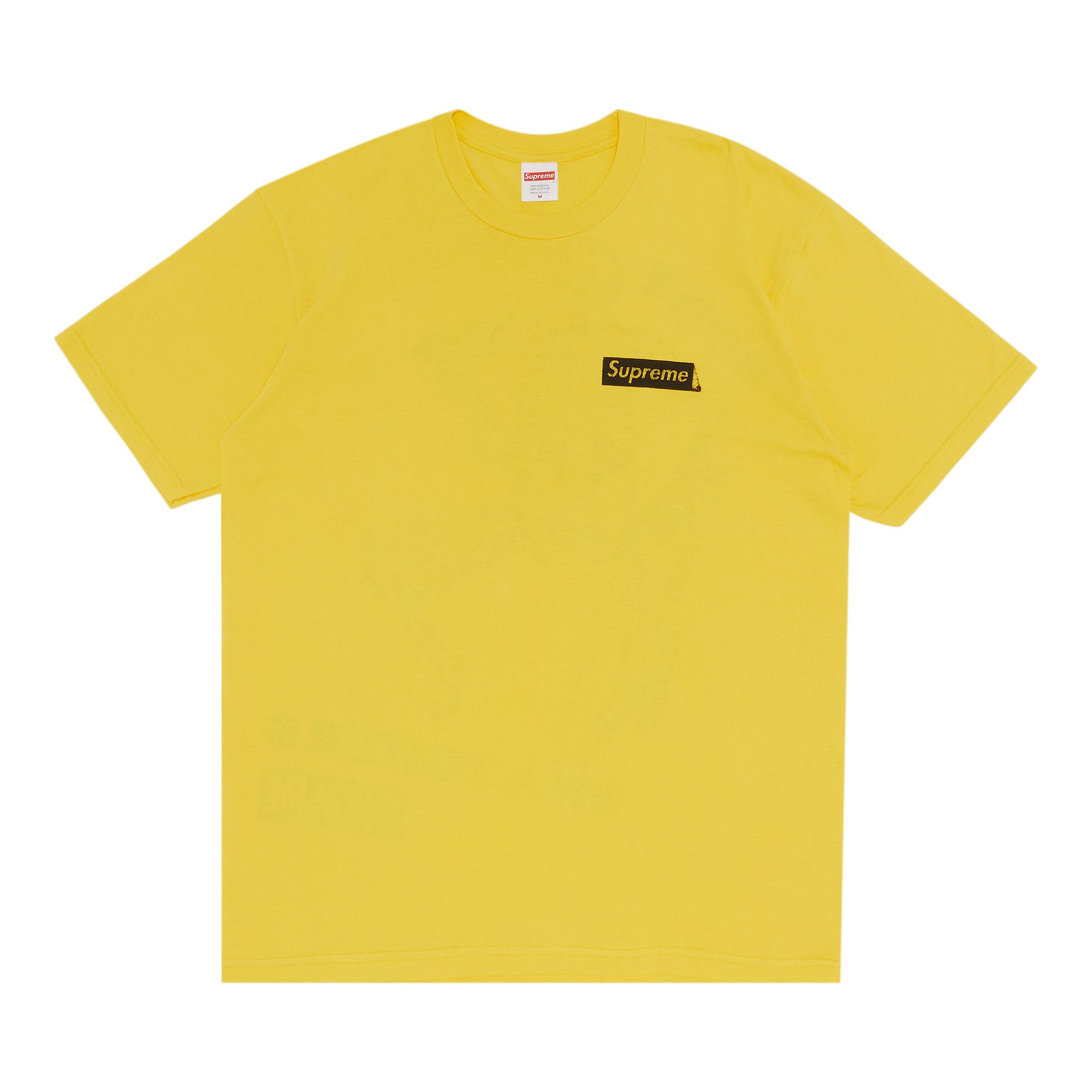 SUPREME SUPREME BODY SNATCHERS TEE 'YELLOW'