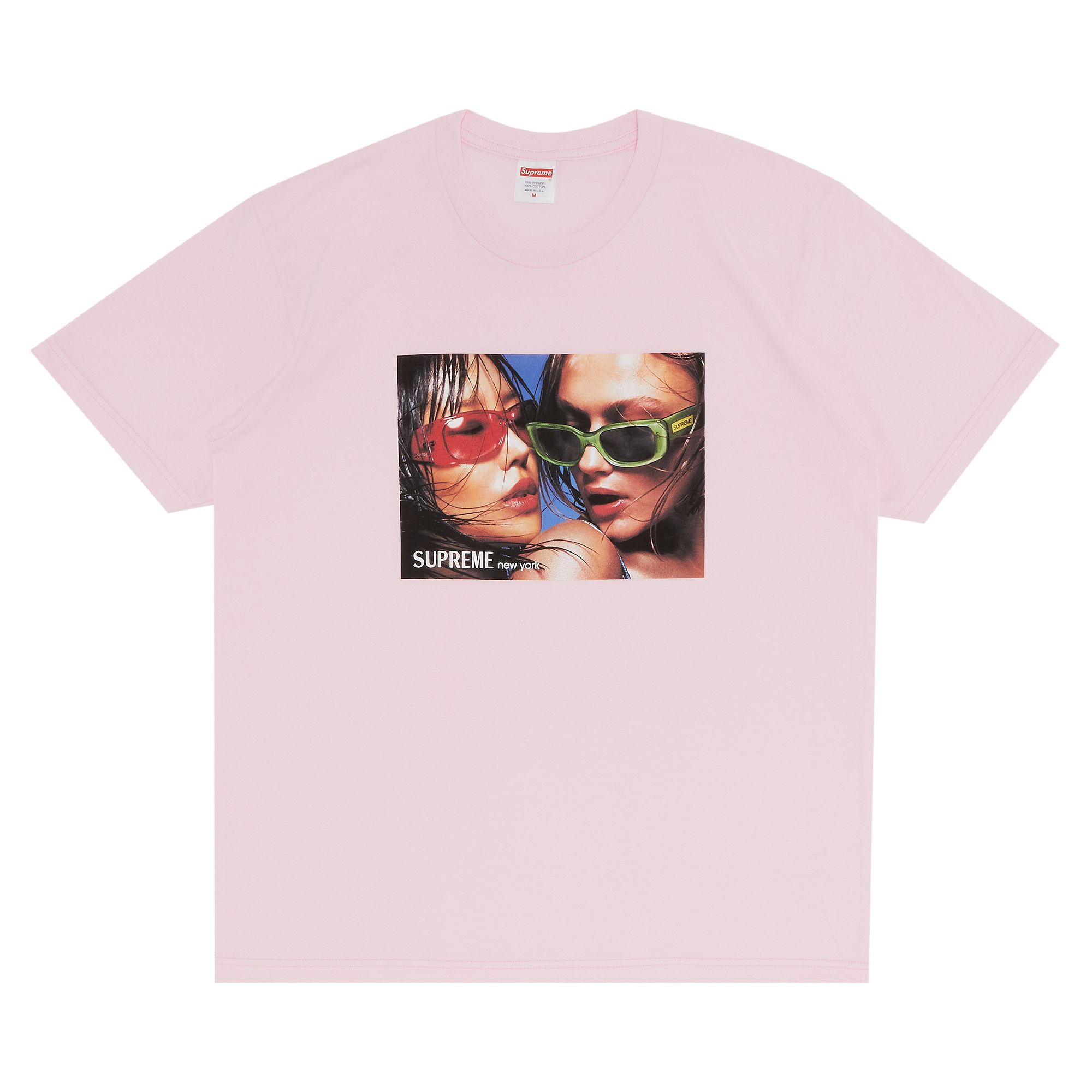 SUPREME SUPREME EYEWEAR TEE 'LIGHT PINK'