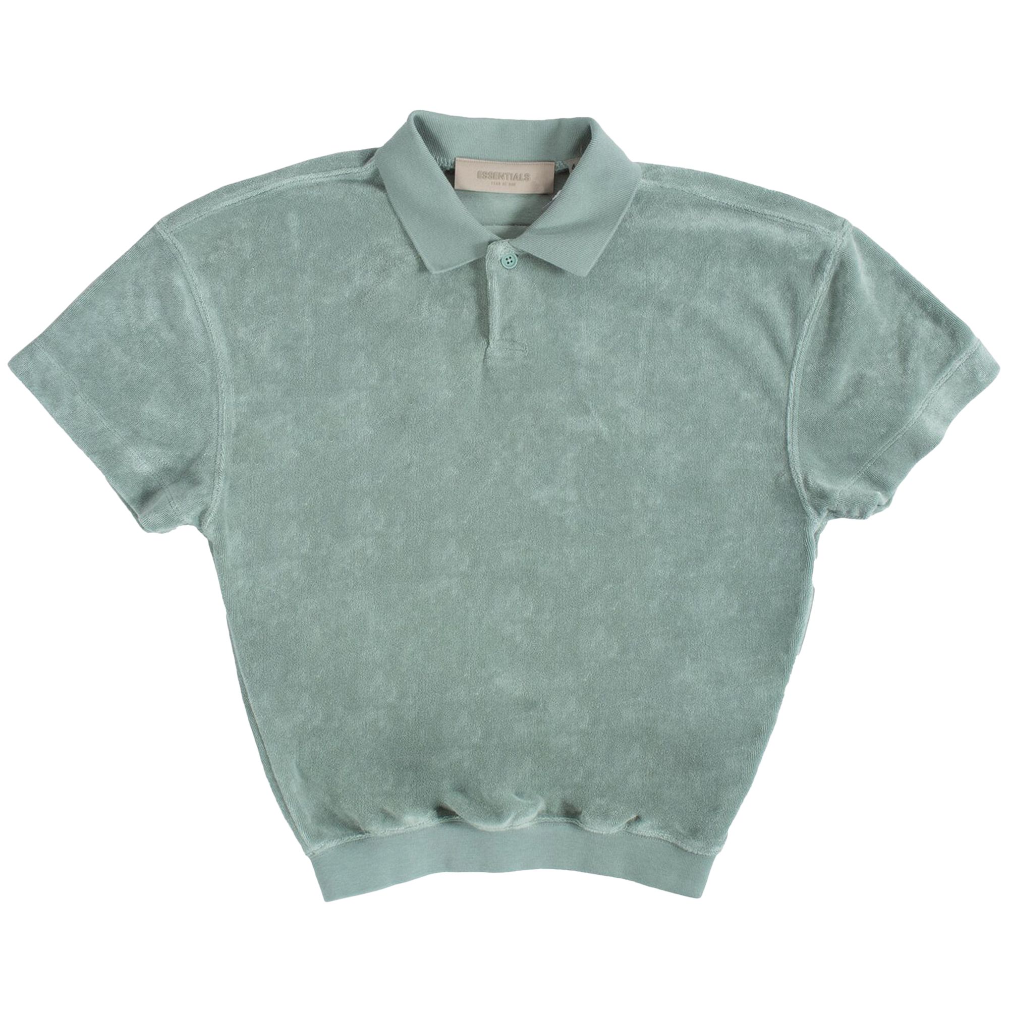 Fear of God Essentials Kids Short-Sleeve Polo 'Sycamore' | Purple | Kid's Size 8