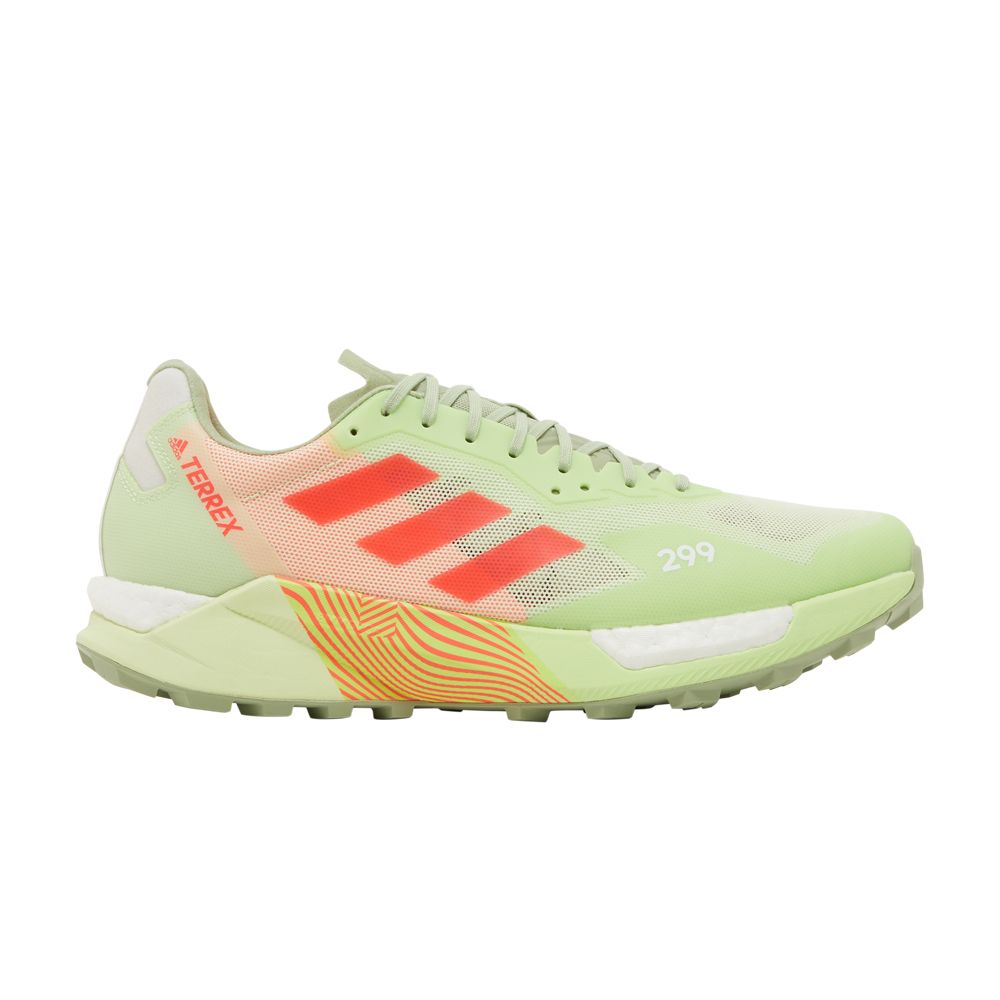 adidas Terrex Agravic Ultra Trail 'Almost Lime Turbo' | Green | Men's Size 9.5