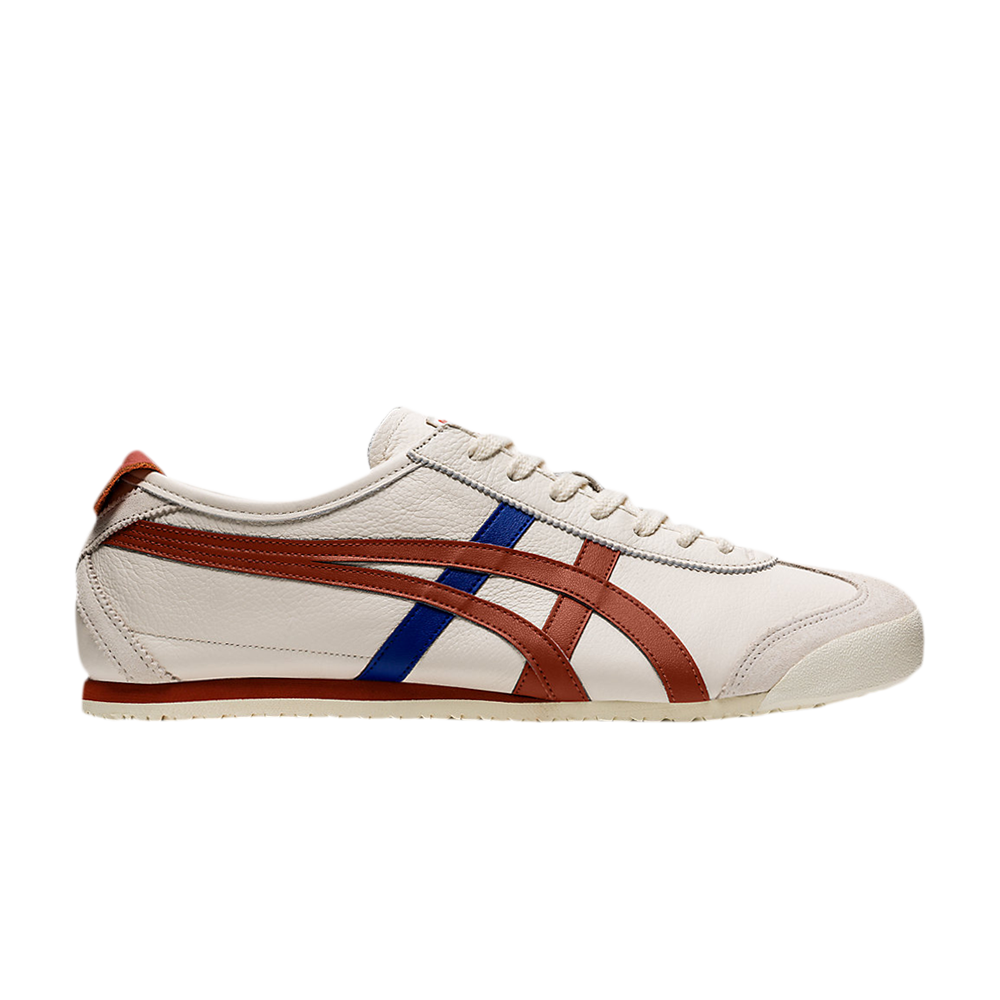 Pre-owned Onitsuka Tiger Mexico 66 'birch Rust Red' In Cream